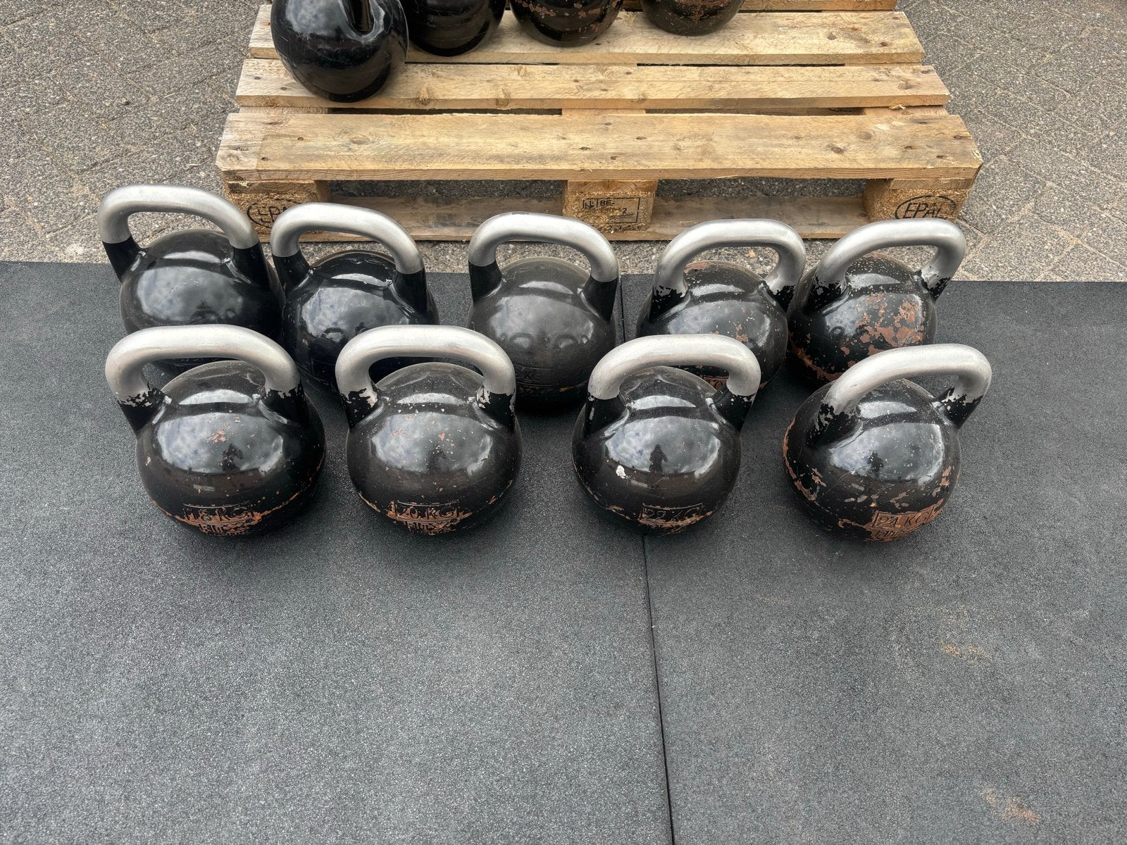 X fit competitie Kettlebellset 4-24 kg