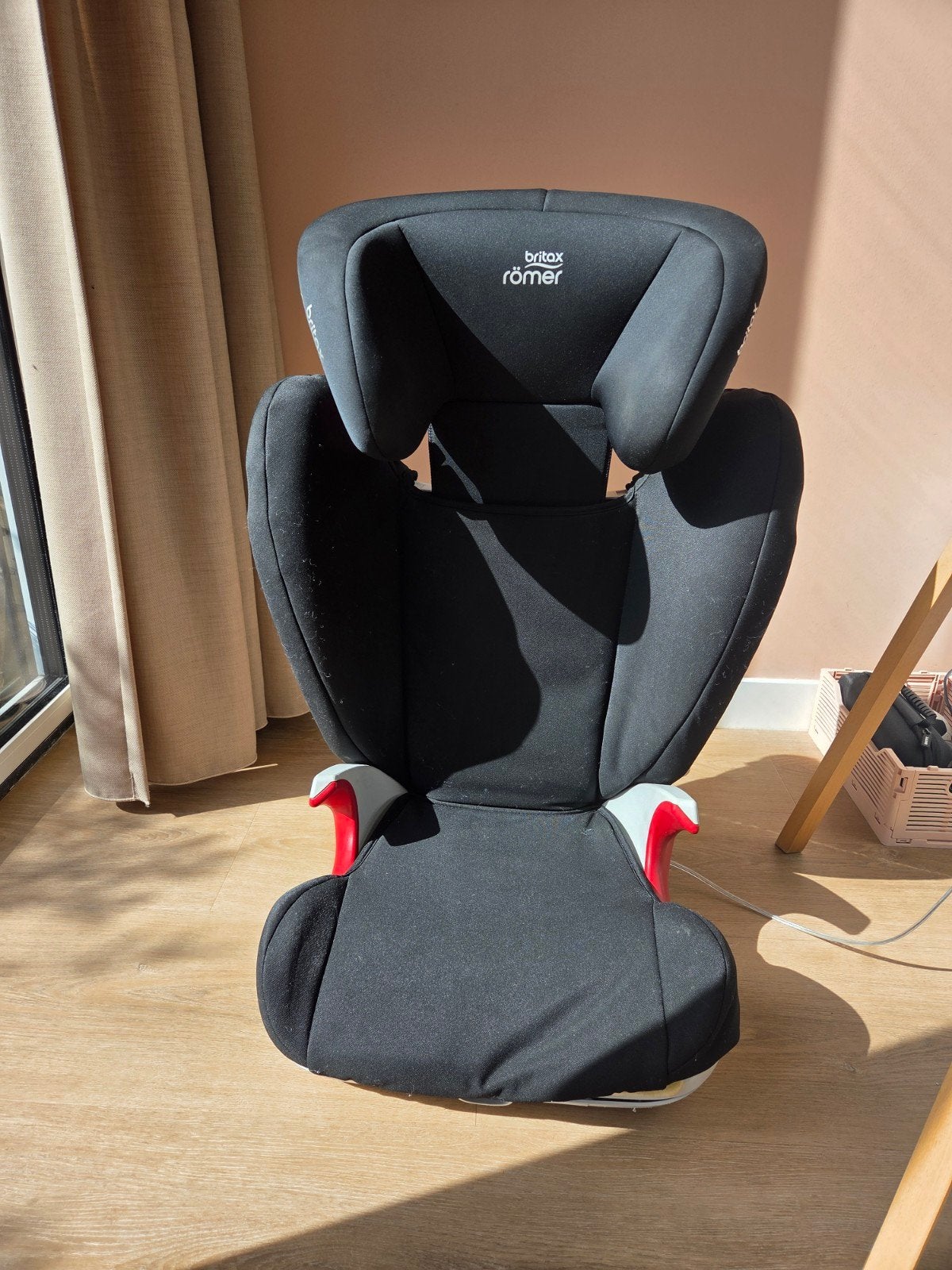 Zitverhoger met rugleuning Britax Römer, Ophalen, 15 t/m 36 kg, Romer, Autogordel
