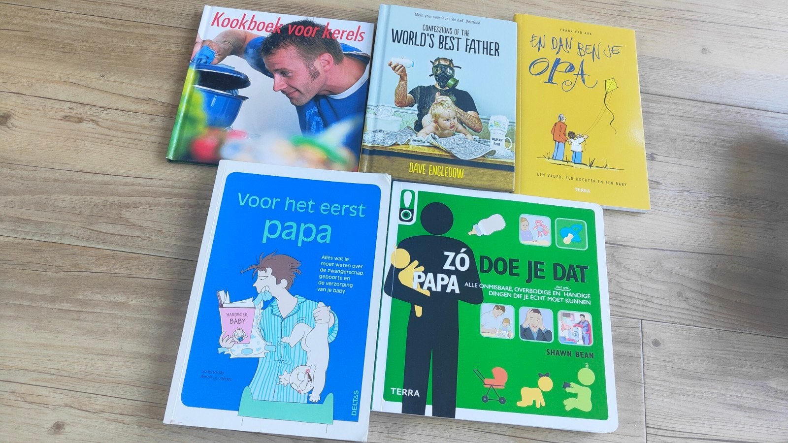 Boekenpakket voor (aanstaande) vaders en opa's -baby zwanger, Ophalen of Verzenden, Zo goed als nieuw, Zwangerschap en Bevalling