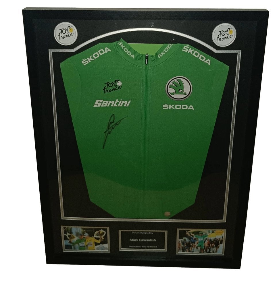 Gesigneerde groene trui - Cavendish - met certificaat, Verzenden, Nieuw, Buitenlandse clubs, Shirt