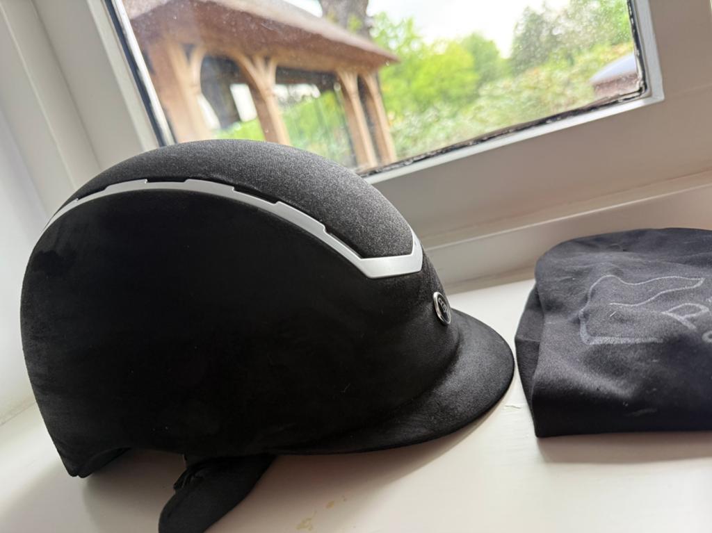 Cap BR maat 52-54, Dieren en Toebehoren, Ophalen, Zo goed als nieuw, Dressuur, Cap