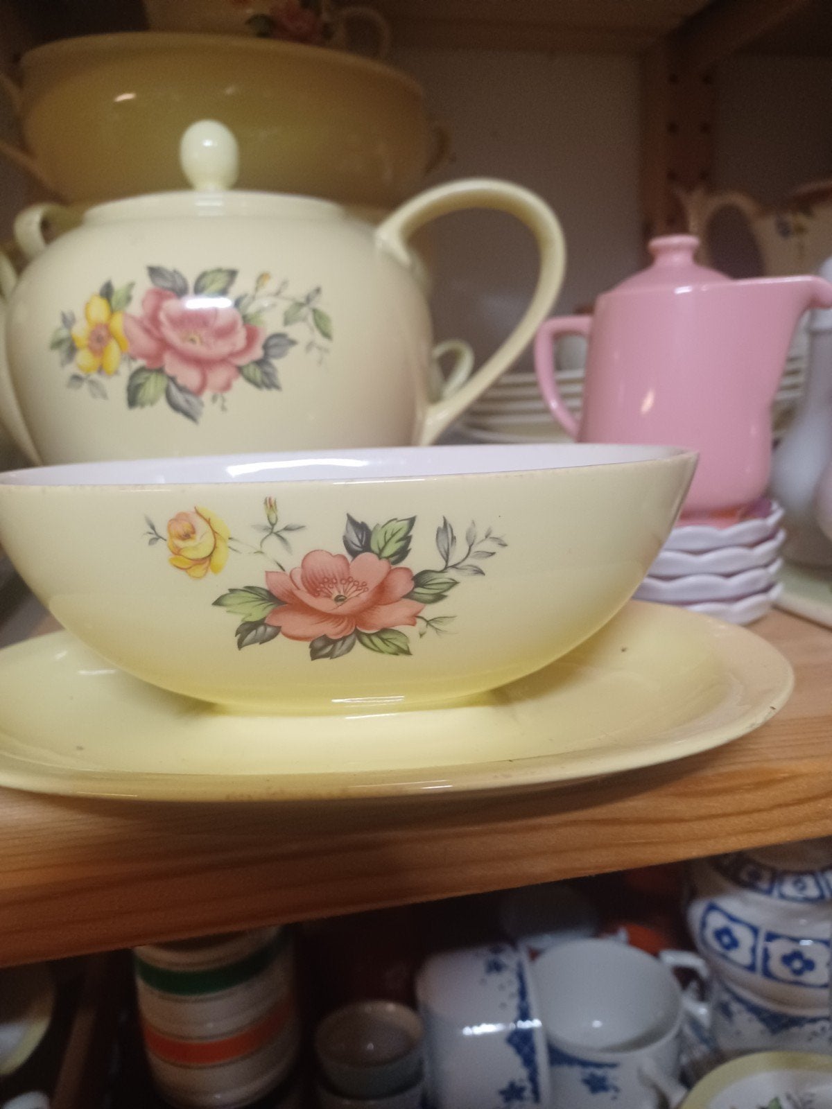 pastel sauskom regout, Antiek en Kunst, Ophalen of Verzenden