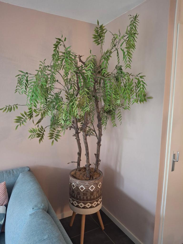 Kunstboom, Kunstplant, Ophalen of Verzenden, 200 cm, Handgemaakt