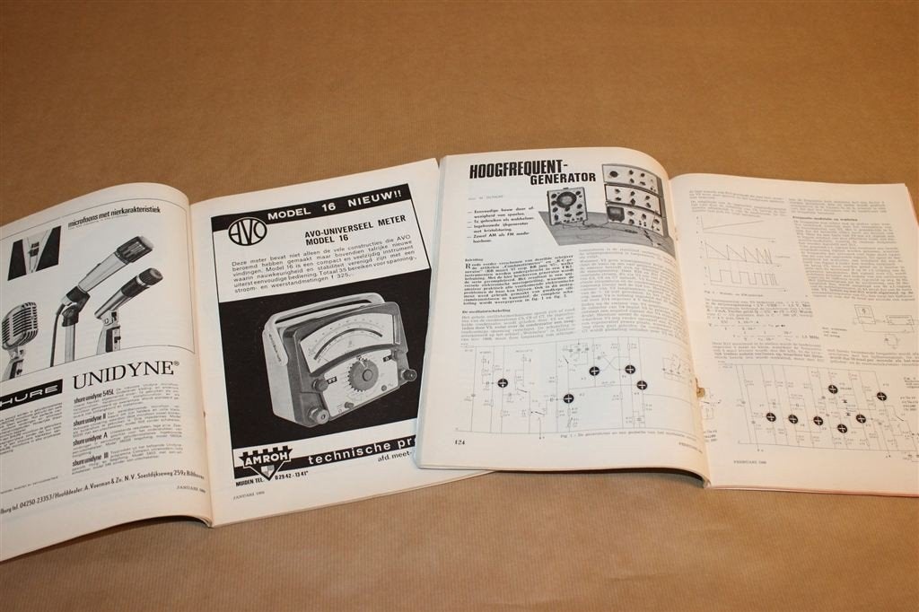 Radio Bulletin 1968 — Jan & Feb — Elektronica — Vintage, Boeken, Techniek, Ophalen of Verzenden, Gelezen, Elektrotechniek