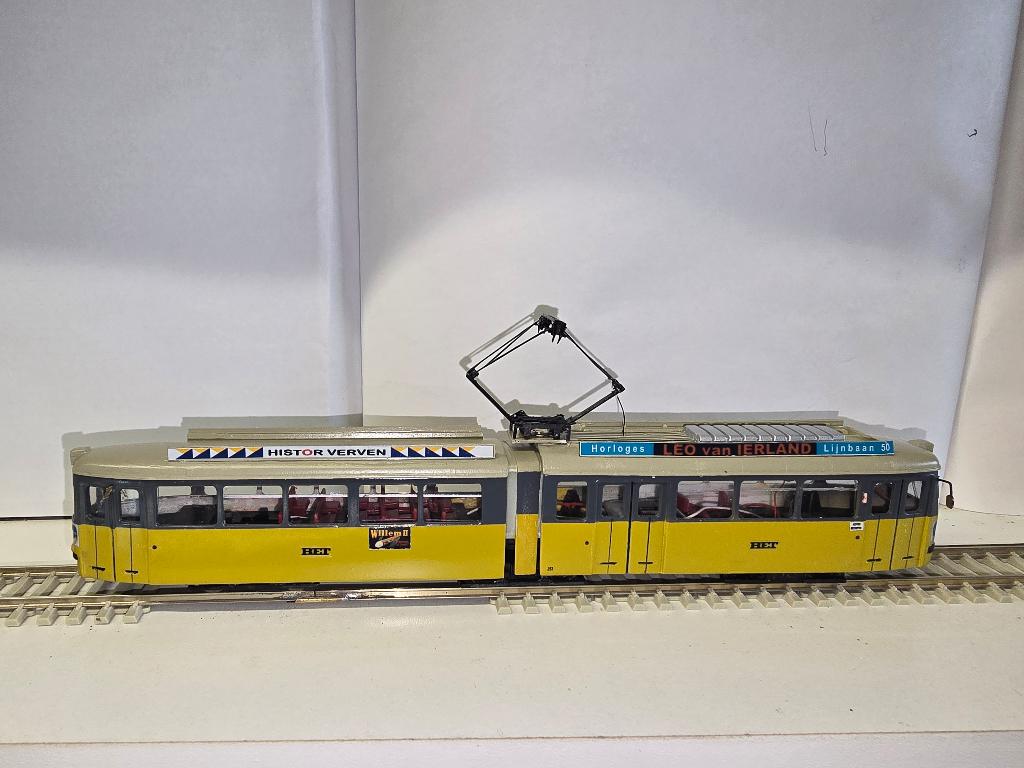 Tram H0 RET Duwag 253, Hobby en Vrije tijd, Overige merken, Gelijkstroom, Verzenden, Brug, Tunnel of Gebouw