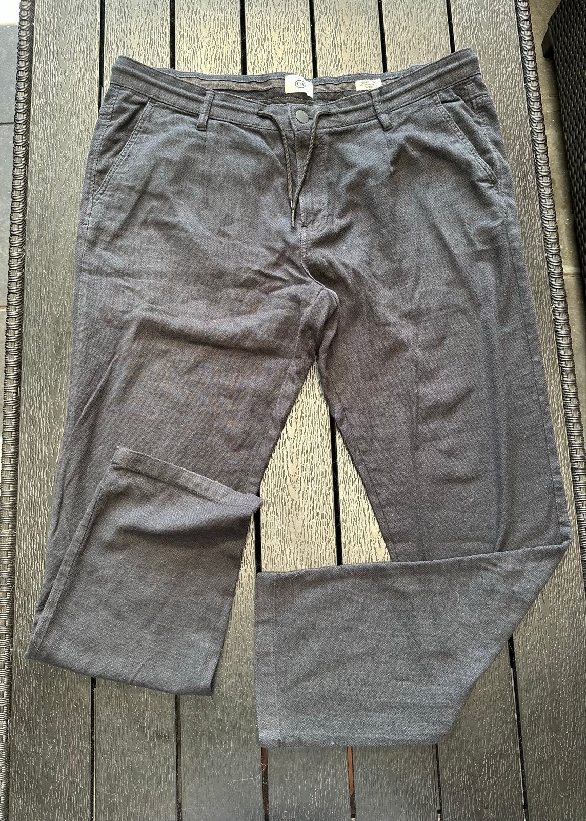 C&A Tapered Broek - Maat W40 L32 - Zo goed als nieuw, Ophalen of Verzenden, Zo goed als nieuw, Overige maten, Grijs