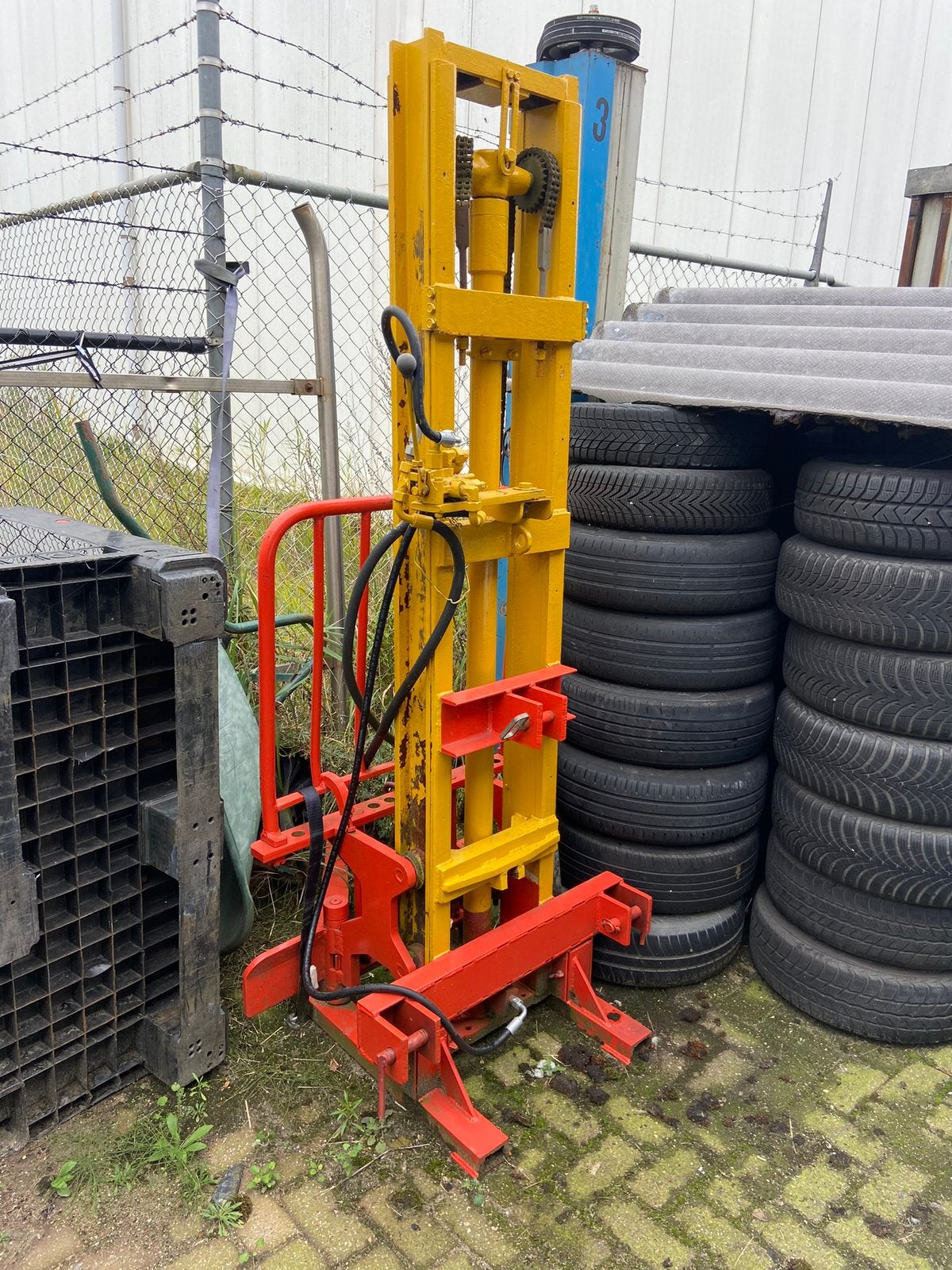 Hefmast corca 4 meter hoog, Ophalen, Overige, Transport