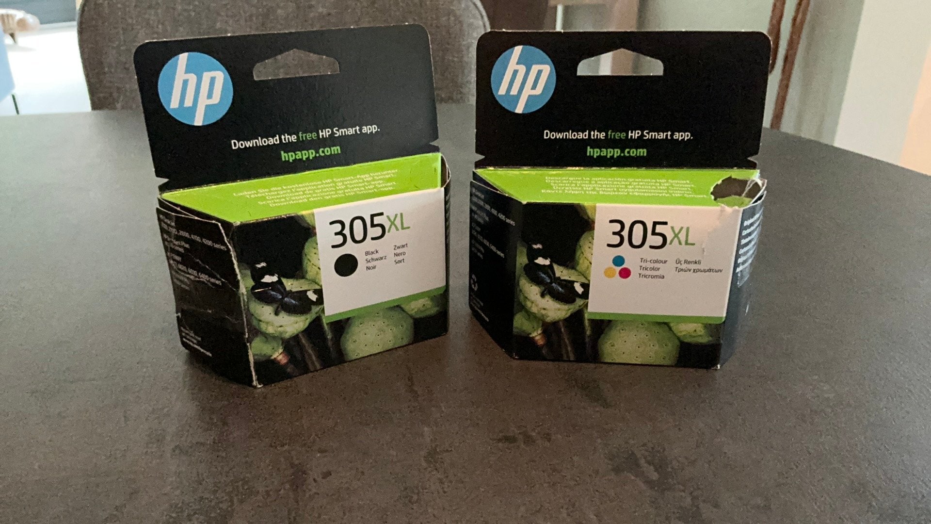 HP 305XL cartridges kleur + zwart ongebruikt., Computers en Software, Printerbenodigdheden, Ophalen, Nieuw, Cartridge