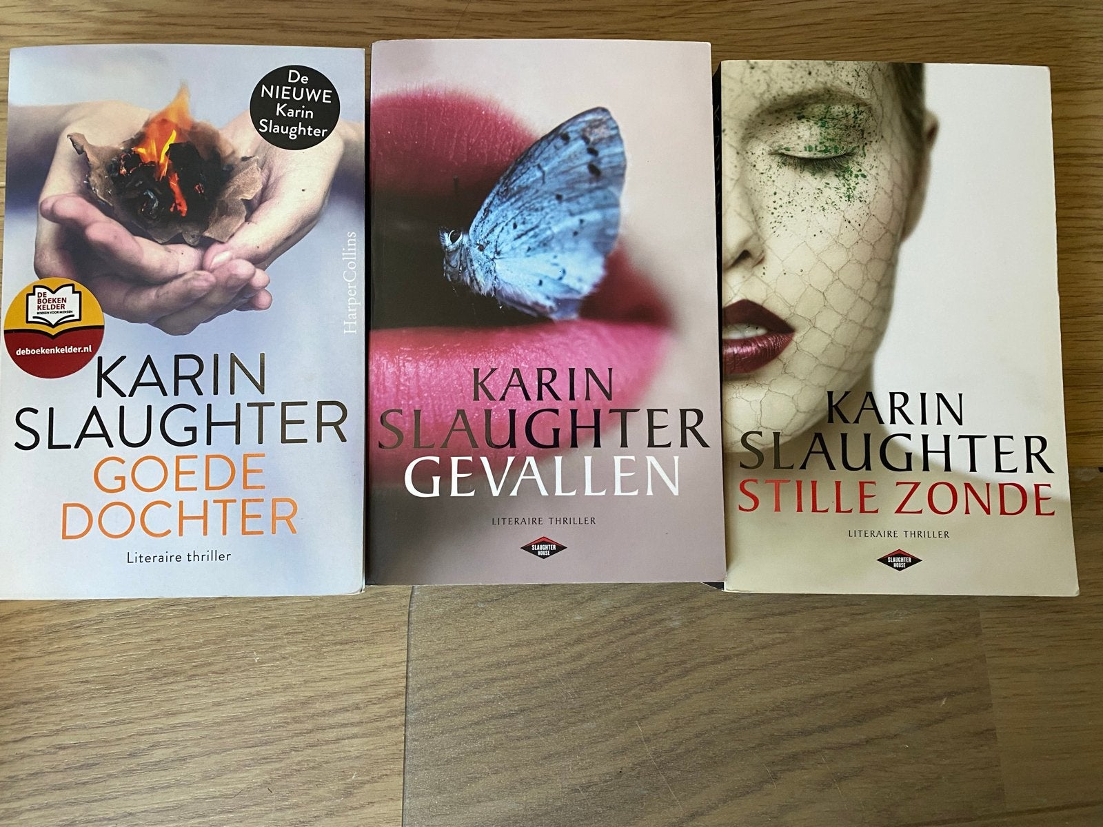 Karin Slaughter boeken - Goede Dochter, Gevallen, Stille Zon, Ophalen of Verzenden, Zo goed als nieuw