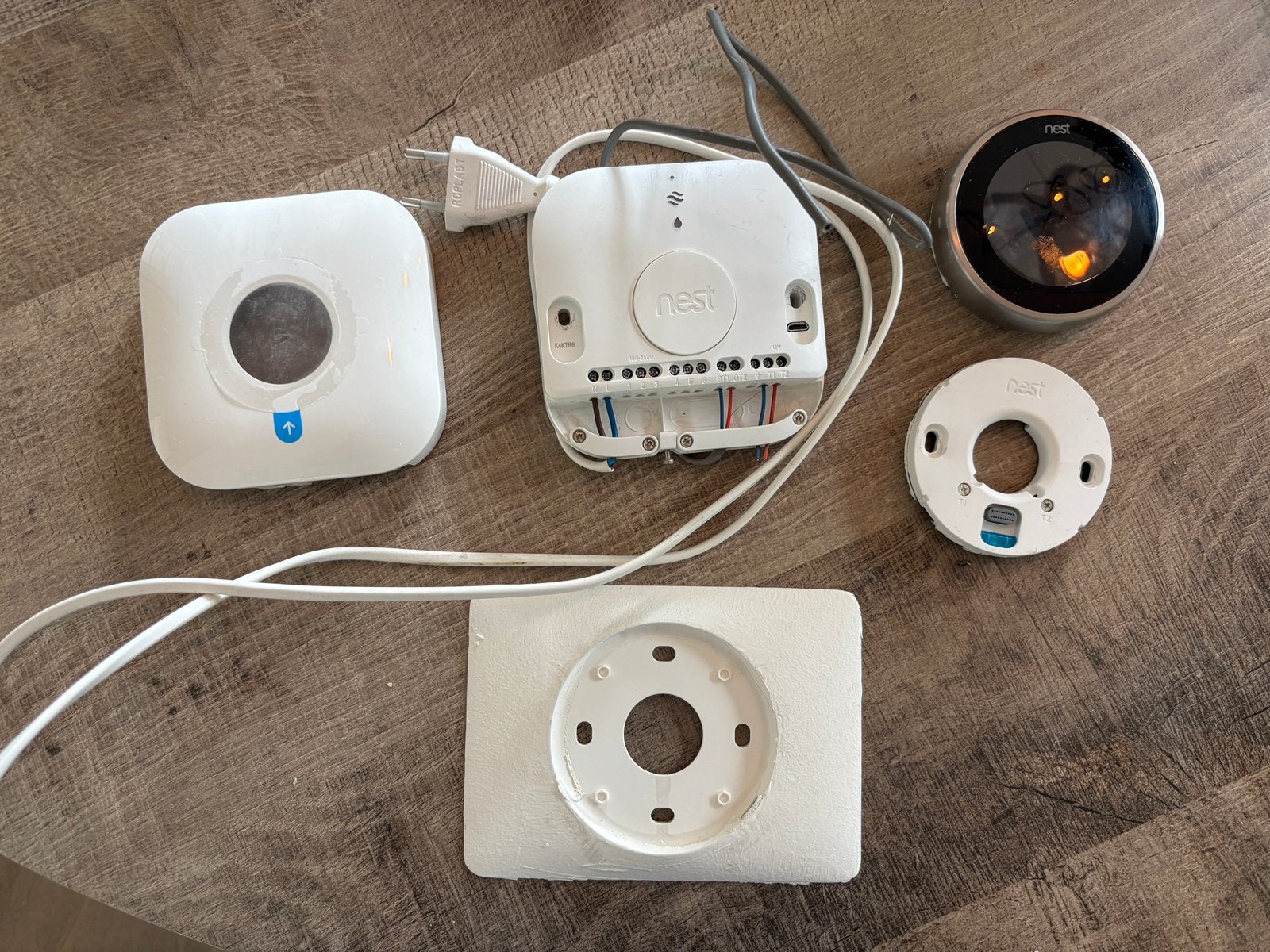 Google nest learning thermostaat v3, Ophalen, Gebruikt