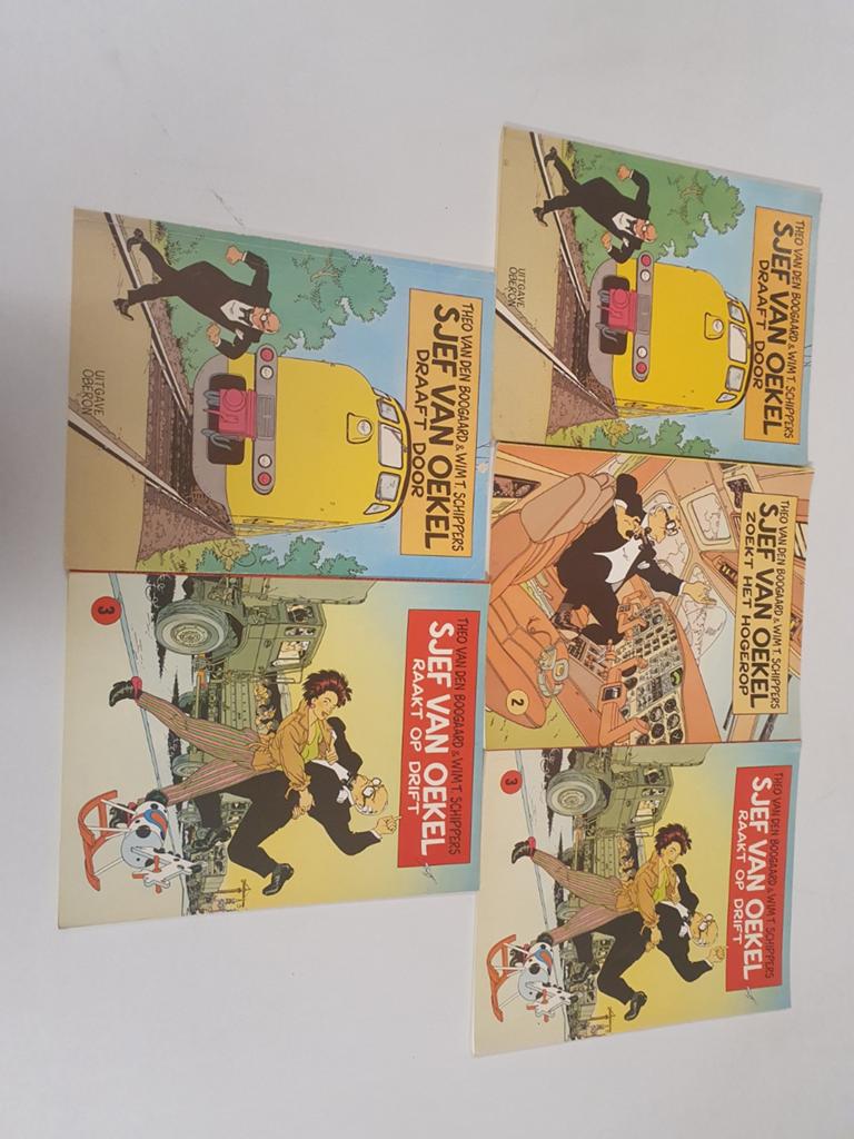 Sjef van oekel strips, Meerdere stripboeken, Ophalen of Verzenden, Zo goed als nieuw