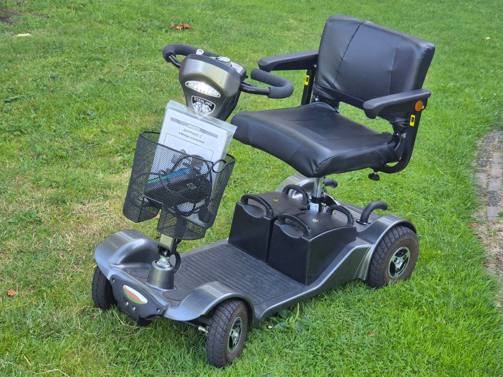 Sterling Sapphire 2 demontabele scootmobiel., Diversen, Ophalen, 10 km/u of minder, Sterling, 26 t/m 35 km