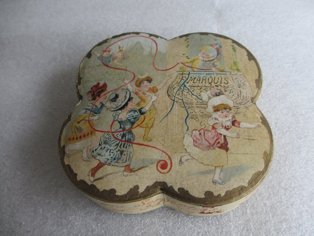 Mooi Oud Chocolade doosje van F.Marquis, Ophalen of Verzenden