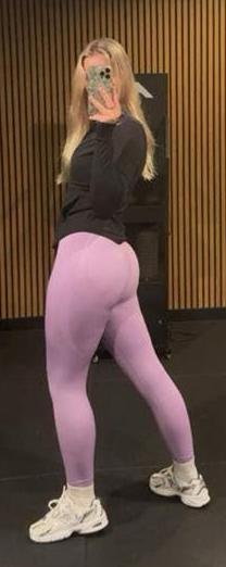 AYBL Legging - EMPOWER SEAMLESS LEGGINGS, Ophalen of Verzenden, Zo goed als nieuw, Paars, Fitness of Aerobics