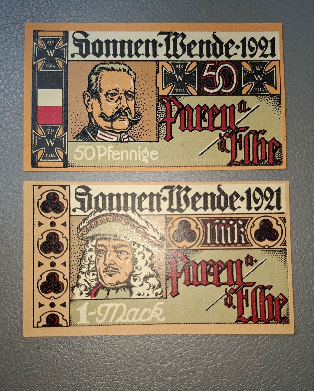 Duits Notgeld Parey Noodgeld, Ophalen of Verzenden, Duitsland