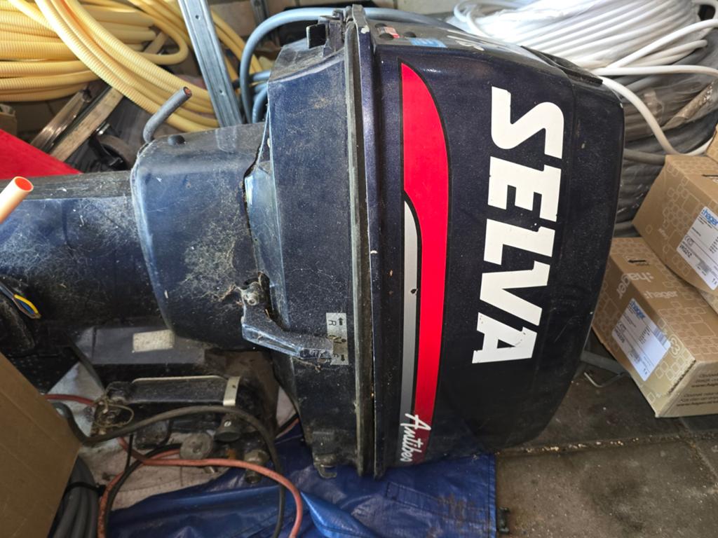 Selva buitenboordmotor 25pk met elektrische start, Ophalen, 10 tot 30 pk, Gebruikt, Elektrische start