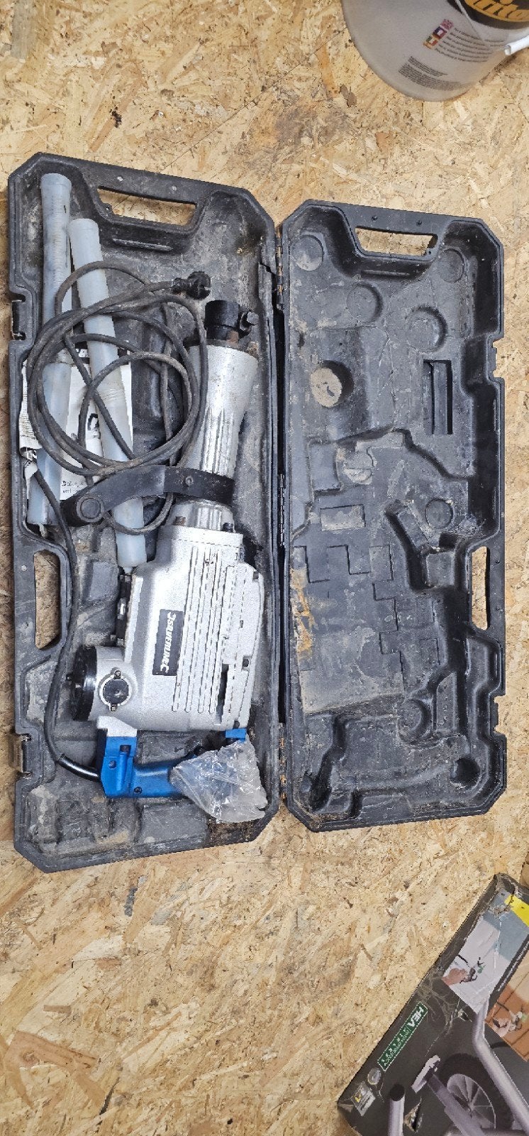 Silverline 1500W elektrische breekhamer - lekt olie, Ophalen of Verzenden, Gebruikt