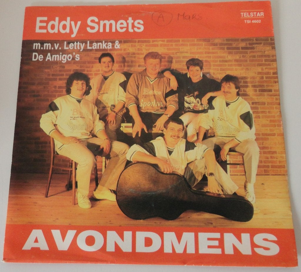 Eddy Smets > Avondmens, Ophalen of Verzenden, Gebruikt, 7 inch, Nederlandstalig