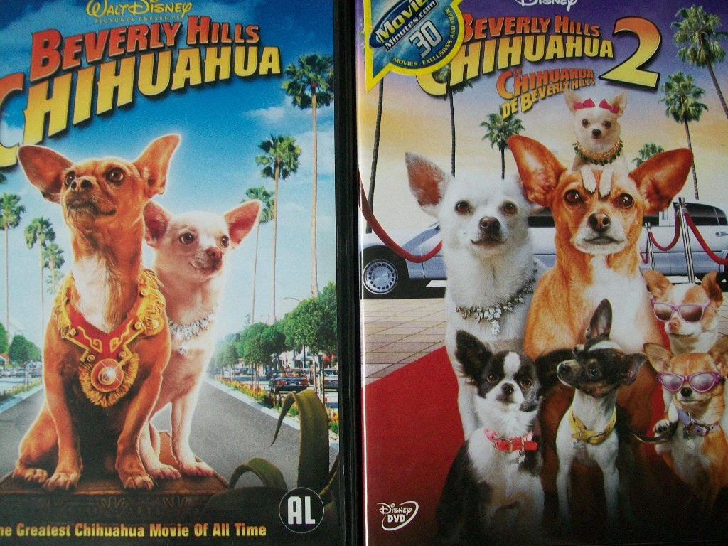 Walt Disney Beverly Hills Chihuahua 1 en 2 in nieuwstaat, Avontuur, Verzenden, Alle leeftijden, Nederlands
