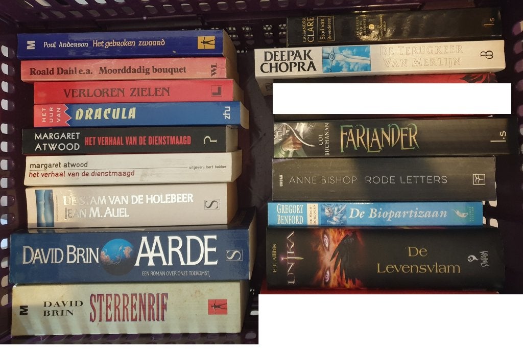 Opruiming, Fantasy á 0,50 - 2,00 per stuk Bieden, Verzenden, Gelezen, Allerlei