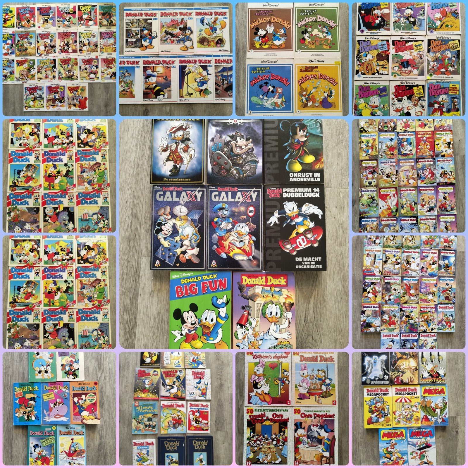 Grote collectie Donald Duck stripboeken en albums, Boeken, Meerdere stripboeken, Ophalen of Verzenden, Gelezen, Walt Disney