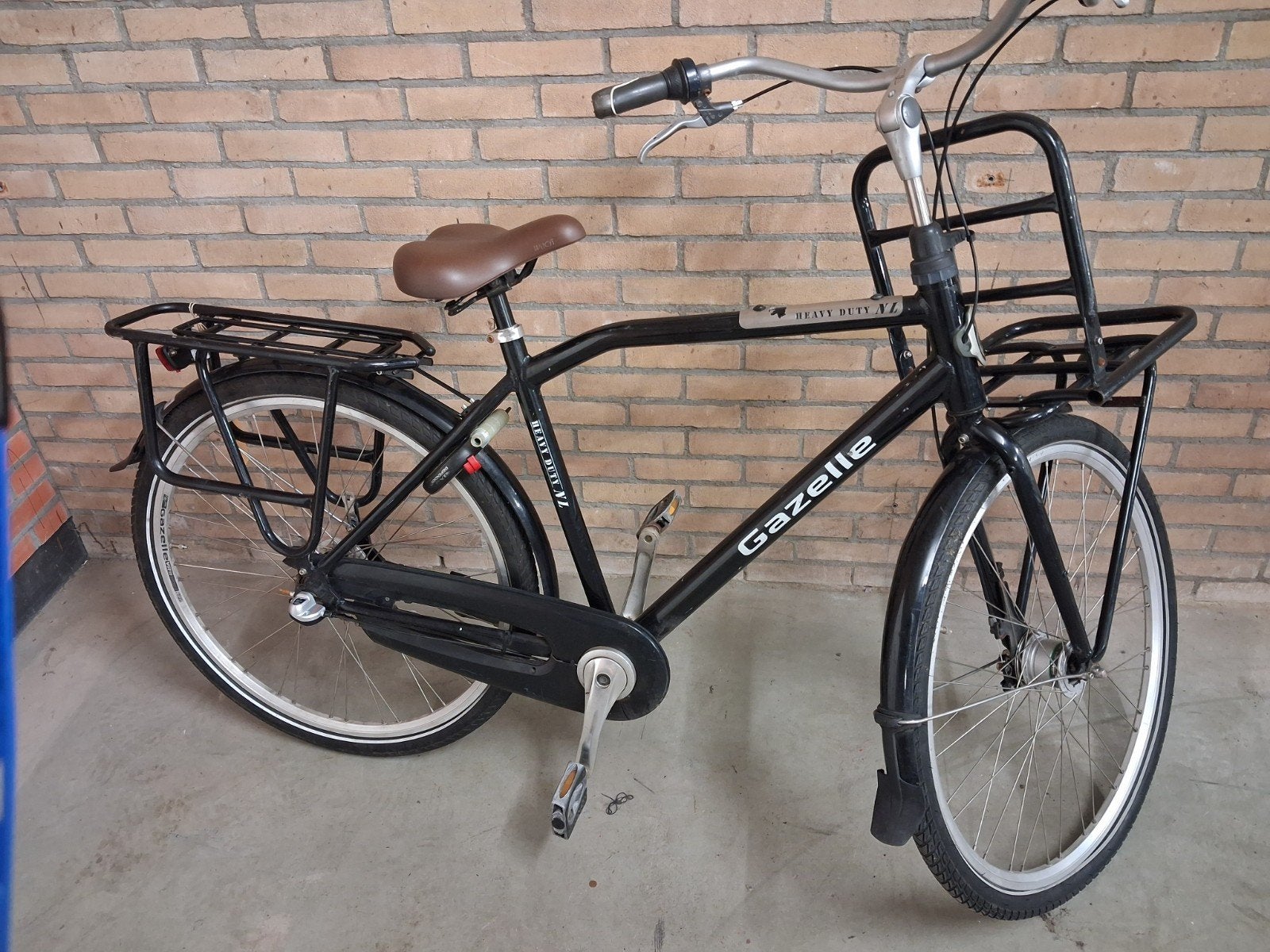 Gazelle Heavy Duty NL Transportfiets 56 cm 3 versnellingen, Ophalen, 53 tot 56 cm, Versnellingen, Zo goed als nieuw