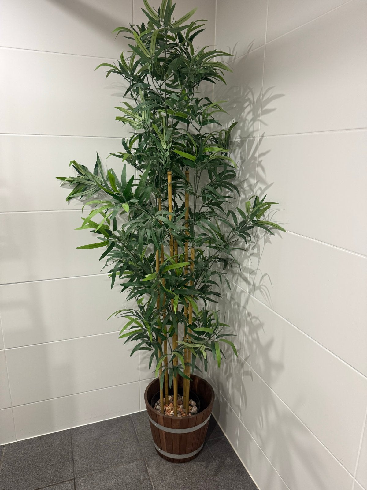 Grote IKEA Bamboe Kunstplant - Realistisch en Onderhoudsvrij, Ophalen, Binnen, Groen, Kunstplant