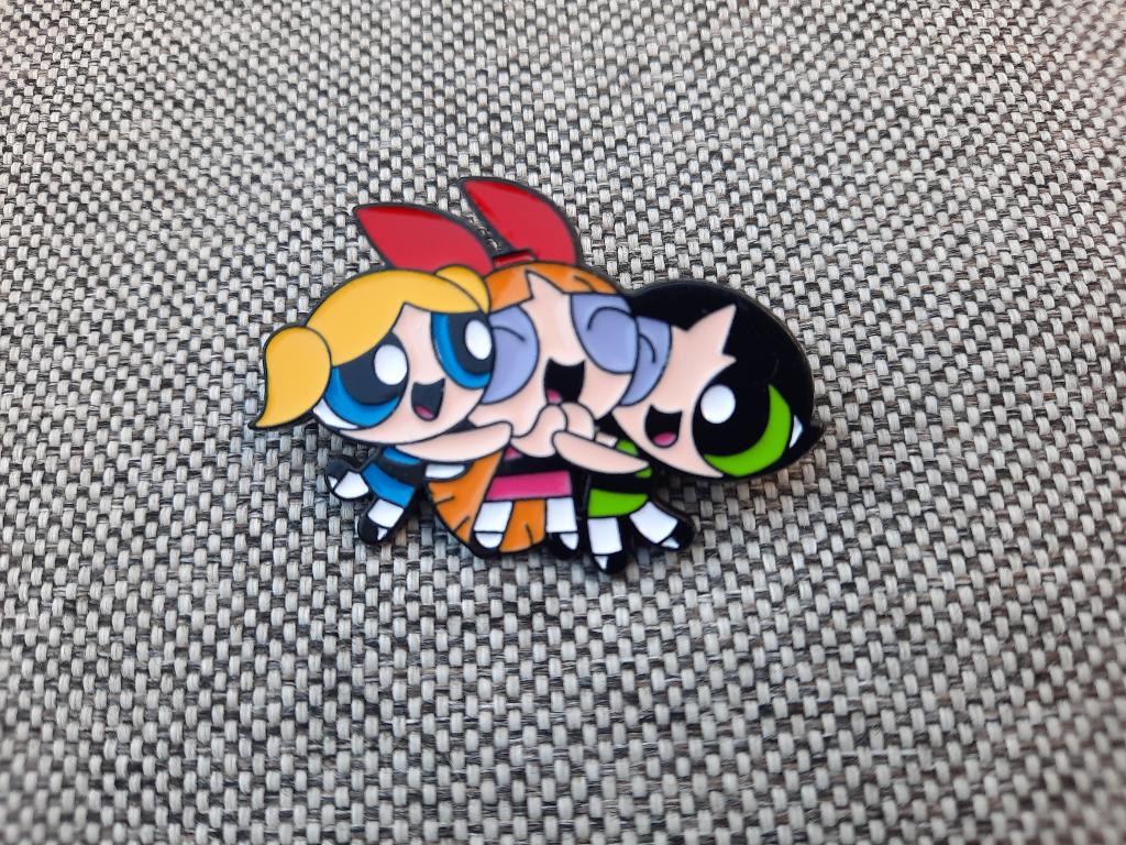 1 leuke pin van de Powerpuff girls te koop, Verzamelen, Ophalen of Verzenden, Nieuw, Overige onderwerpen, Speldje of Pin