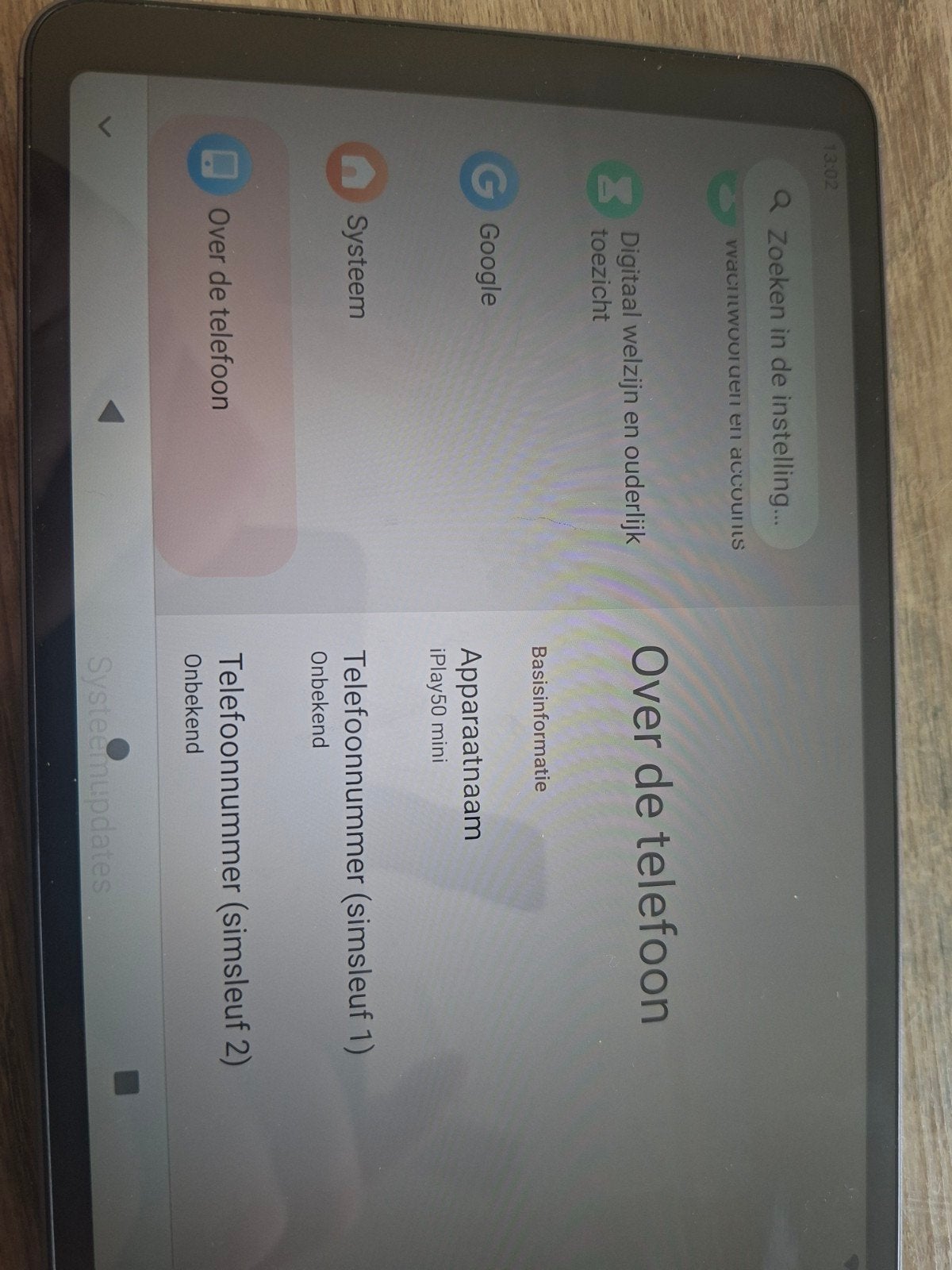 iPlay50 mini tablet - Zo goed als nieuw, Computers en Software, Android Tablets, 8 inch, IPlay50 mini, Gps, Ophalen of Verzenden