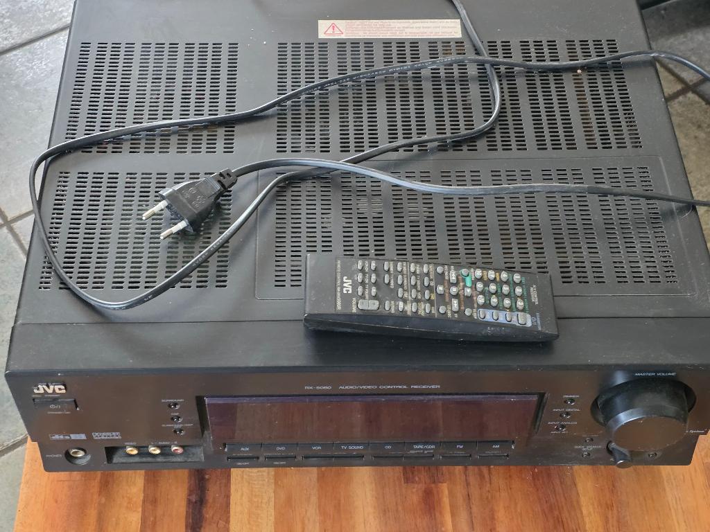 JVC RX -5060 audio video control receiver, Audio, Tv en Foto, Versterkers en Receivers, Ophalen, Gebruikt, JVC, 60 tot 120 watt