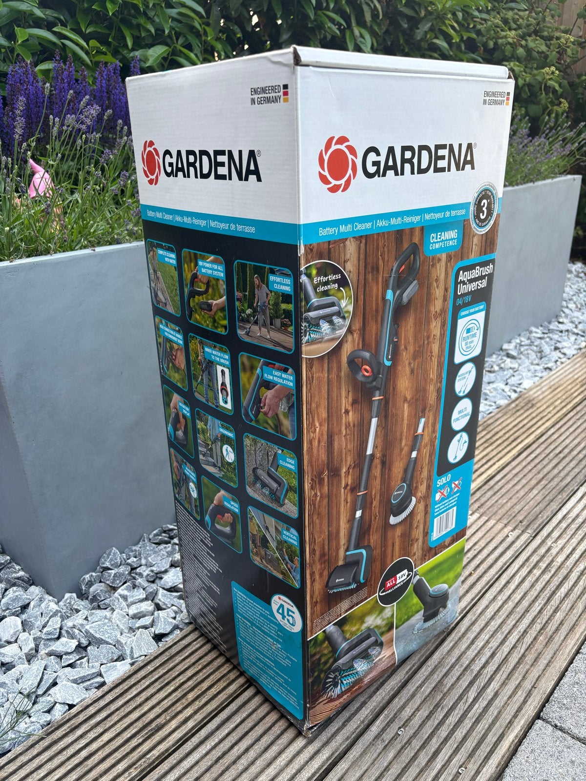 Gardena AquaBrush Universal Multi-Reiniger met Accu, Ophalen of Verzenden, Zo goed als nieuw