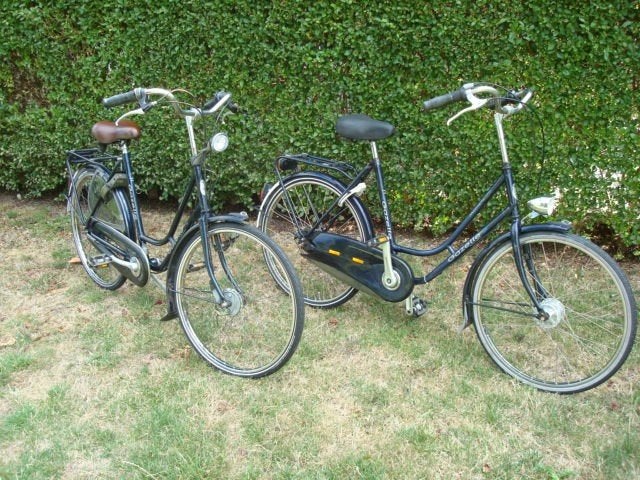 Gazelle Maxinette 2x senioren 50cm-24"- 3V en 7V-lage instap, Fietsen en Brommers, Fietsen | Dames | Damesfietsen, Ophalen, Gebruikt