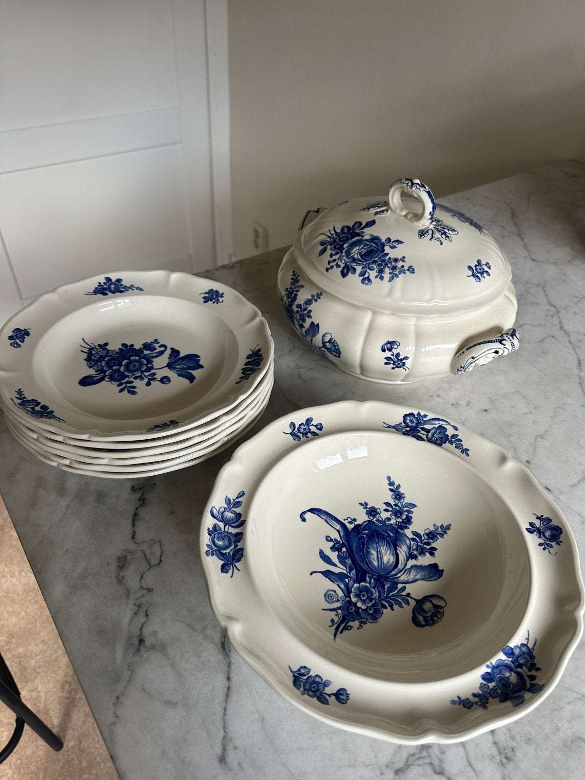 Villeroy & Boch Strasbourg Bleu Servies - Diverse Stukken, Ophalen