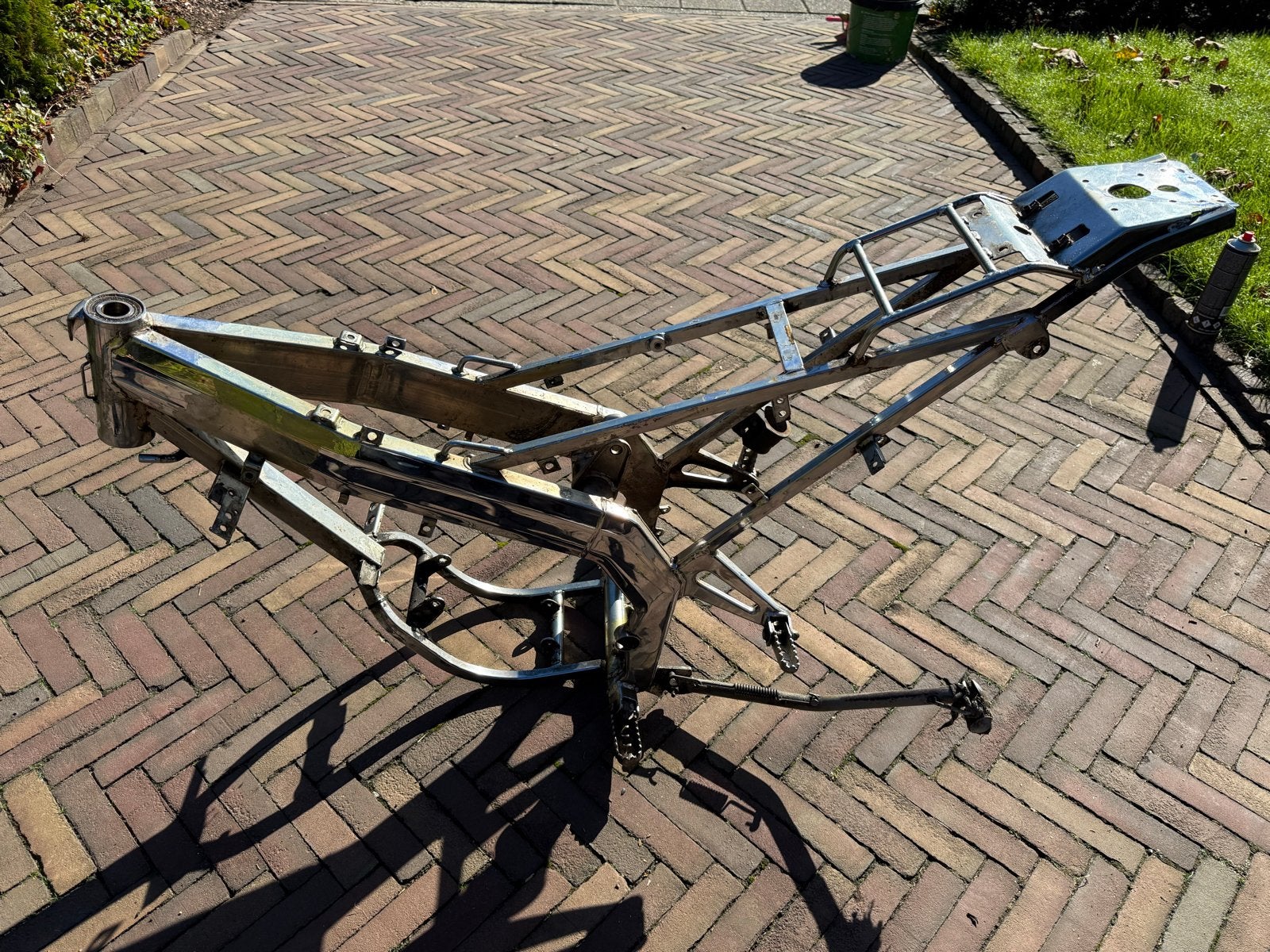 Derbi DRD 03 Chroom Frame met geldig kenteken zonder wok, Ophalen, Gebruikt, Frame