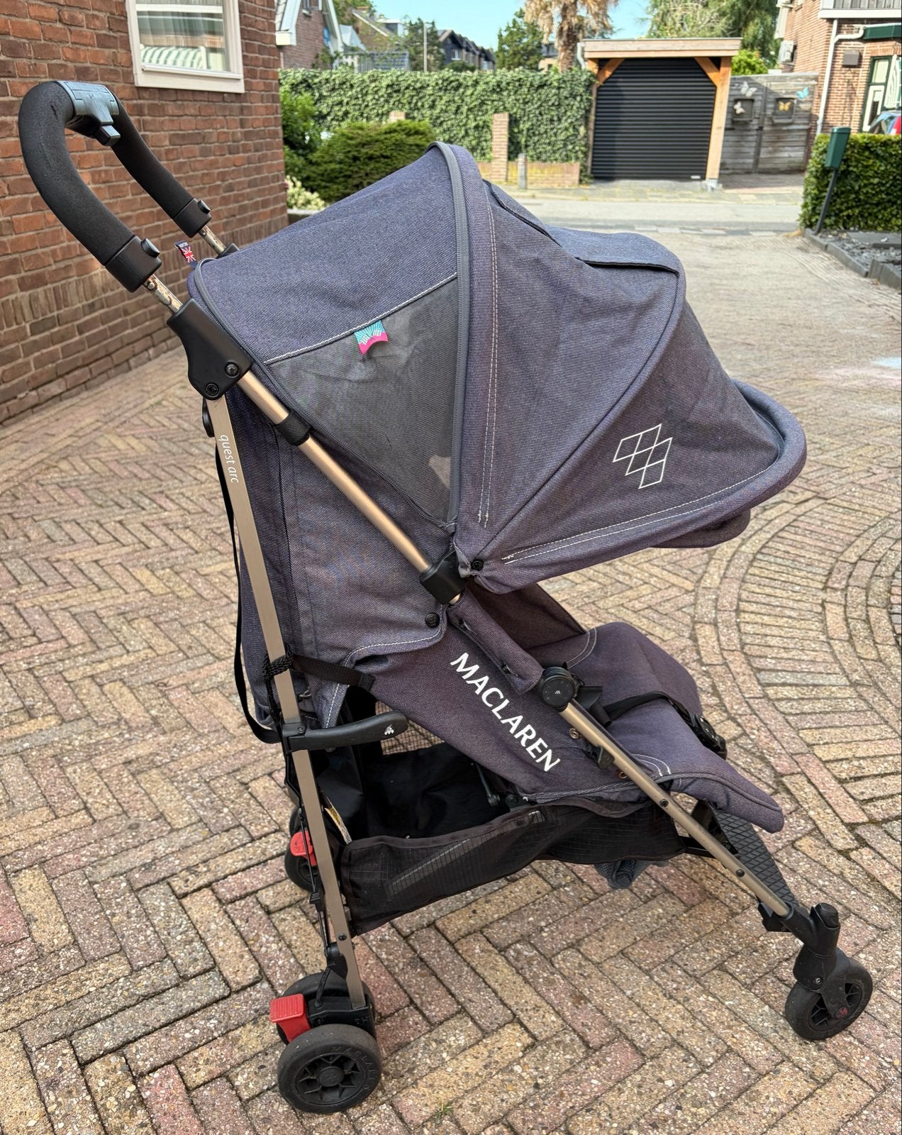 Maclaren buggy Quest ARC compact, Kinderen en Baby's, Ophalen, Gebruikt, Maclaren, Verstelbare rugleuning