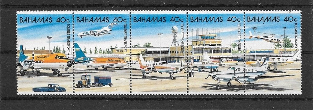 Bahamas luchthaven, Postzegels en Munten, Postzegels | Amerika, Ophalen of Verzenden, Postfris, Midden-Amerika