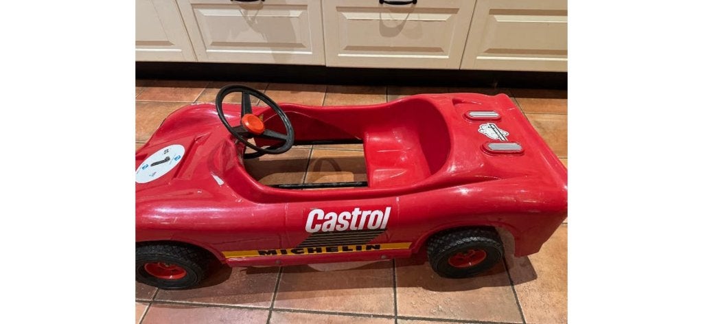 ferbedo castrol sportcar trapauto, Antiek en Kunst, Ophalen of Verzenden