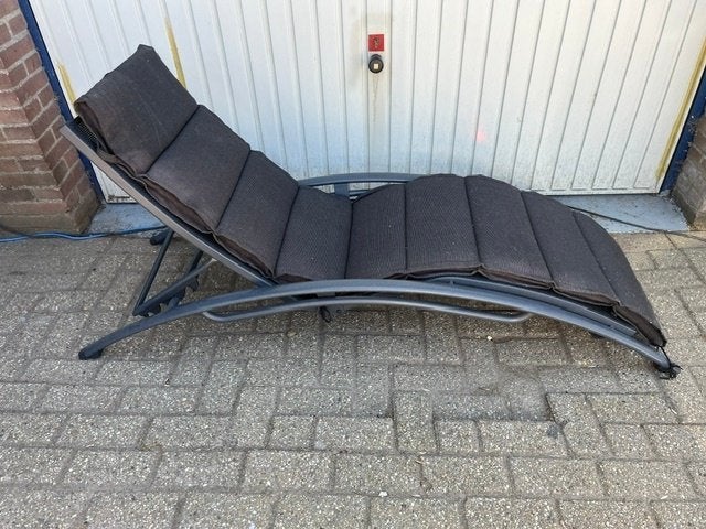 Ligstoel van aluminium, Ophalen, Aluminium, Inklapbaar