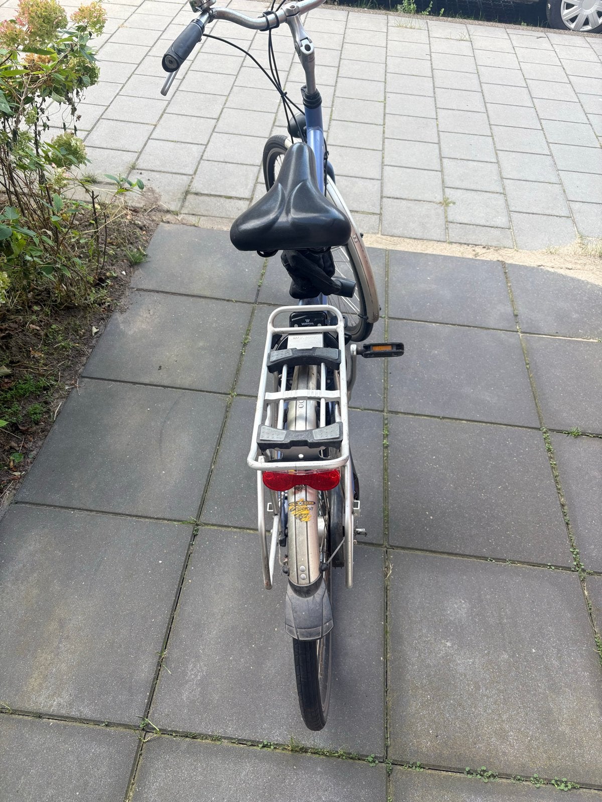 Gazelle Grandeur damesfiets - Blauw, Fietsen en Brommers, Velgrem, Versnellingen, Ophalen of Verzenden, Gazelle