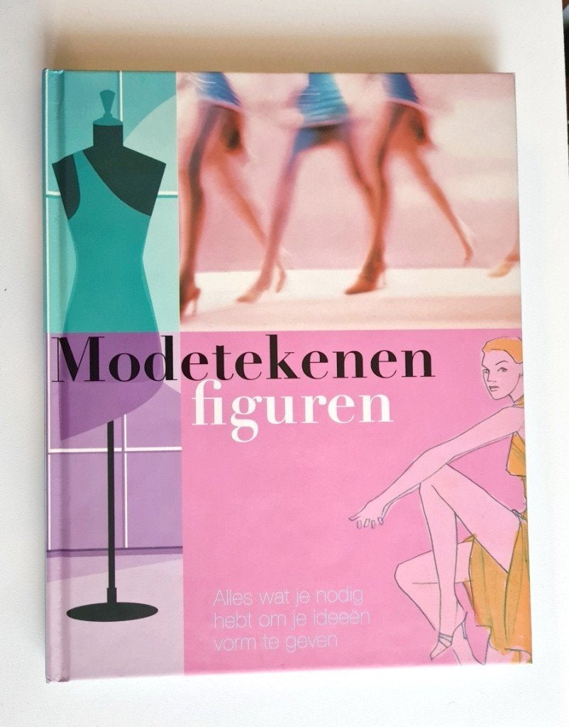 Tekenboek M4592: Modetekenen (vrouwen) figuren ca. 16+, Ophalen of Verzenden, Overige onderwerpen, Maite Lafuente, Zo goed als nieuw