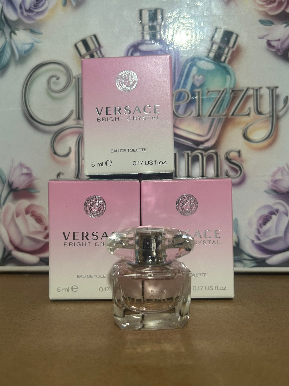 Versace - bright crystal miniatuur 5ml edt