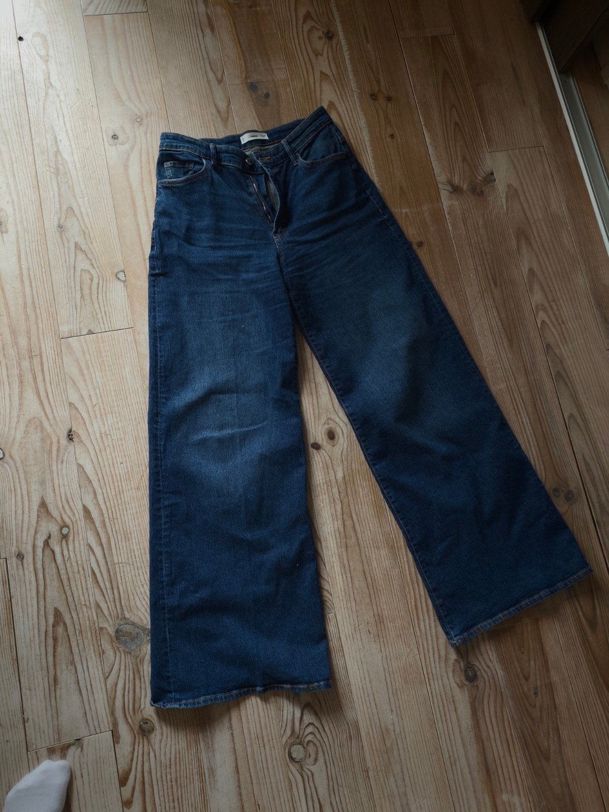 jeans spijkerbroek dames mango 38 M L blauw, Mango, Blauw, Nieuw, Ophalen of Verzenden