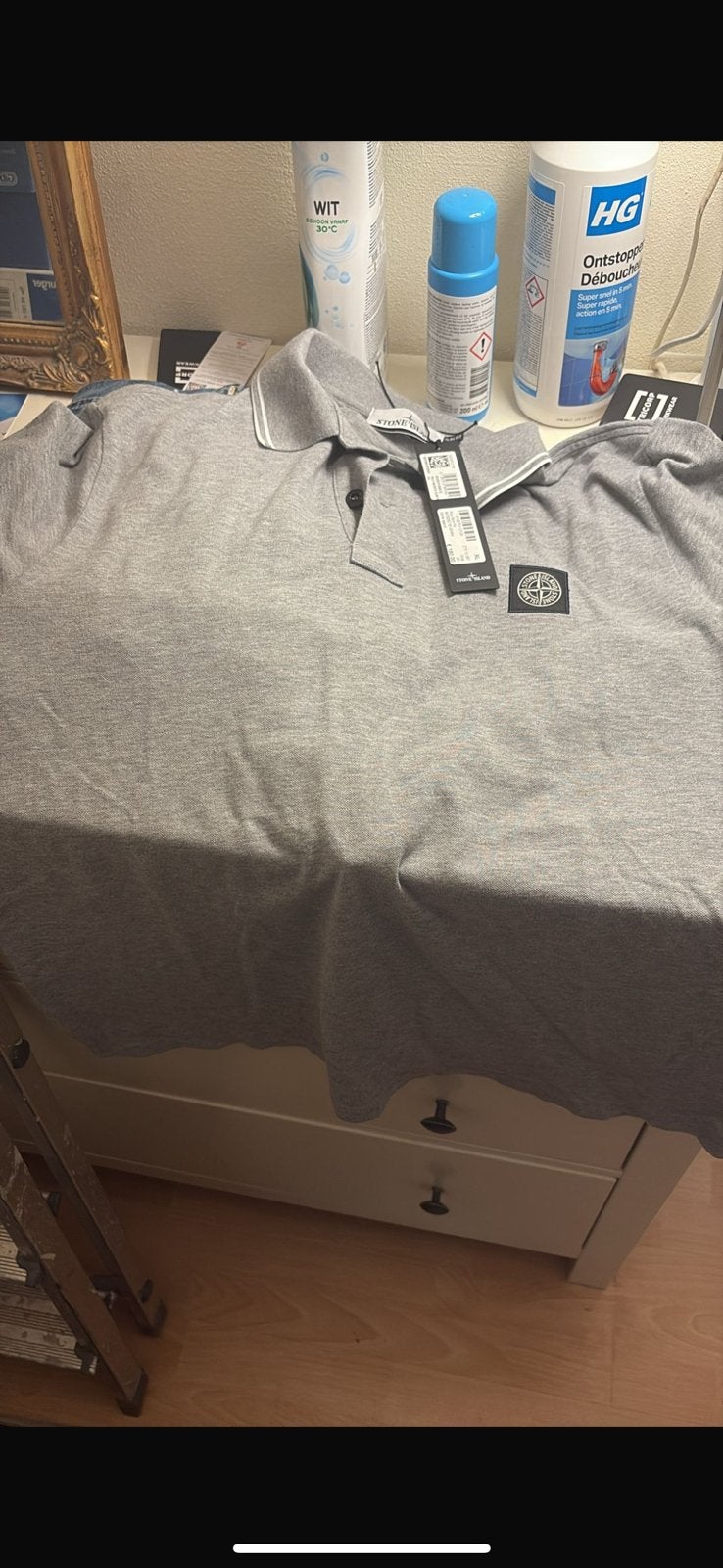 Stone island polo z.g.a.n. XL, Ophalen of Verzenden, Zo goed als nieuw, Maat 56/58 (XL)