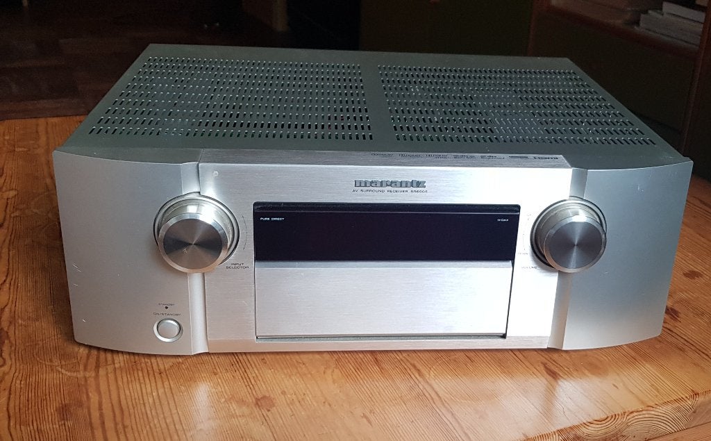 Marantz versterker receiver SR6005, Audio, Tv en Foto, Versterkers en Receivers, Ophalen of Verzenden, Gebruikt, 60 tot 120 watt