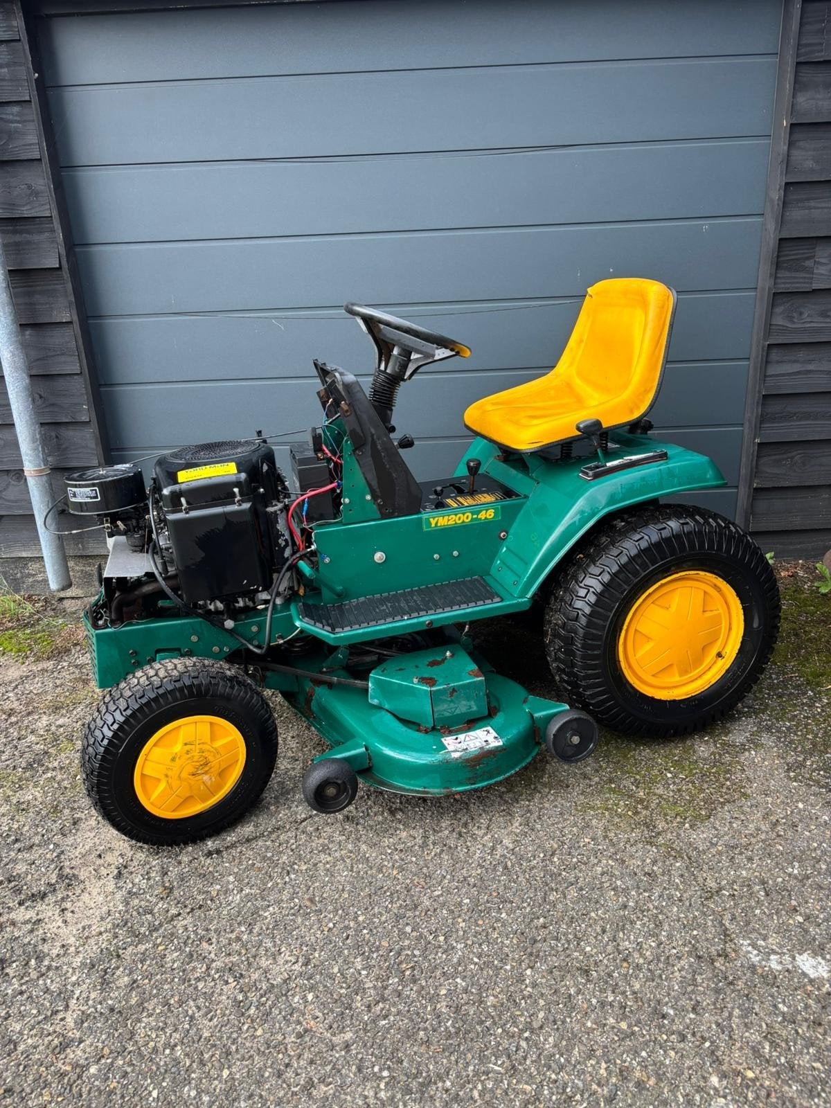 zitmaaier, Ophalen of Verzenden, Gebruikt, Elektrische starter, 90 tot 120 cm