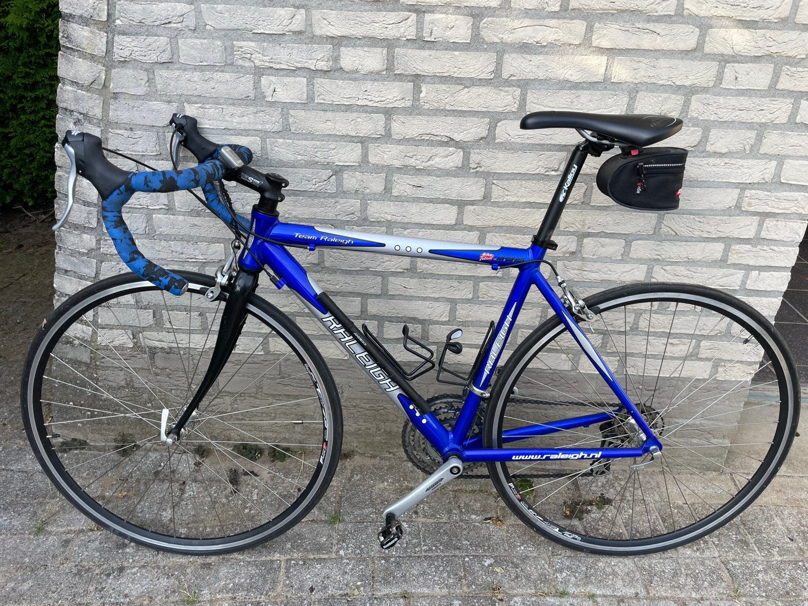 Raleigh racefiets, Fietsen en Brommers, Fietsen | Racefietsen, Gebruikt, Ophalen, Overige merken, 10 tot 15 versnellingen