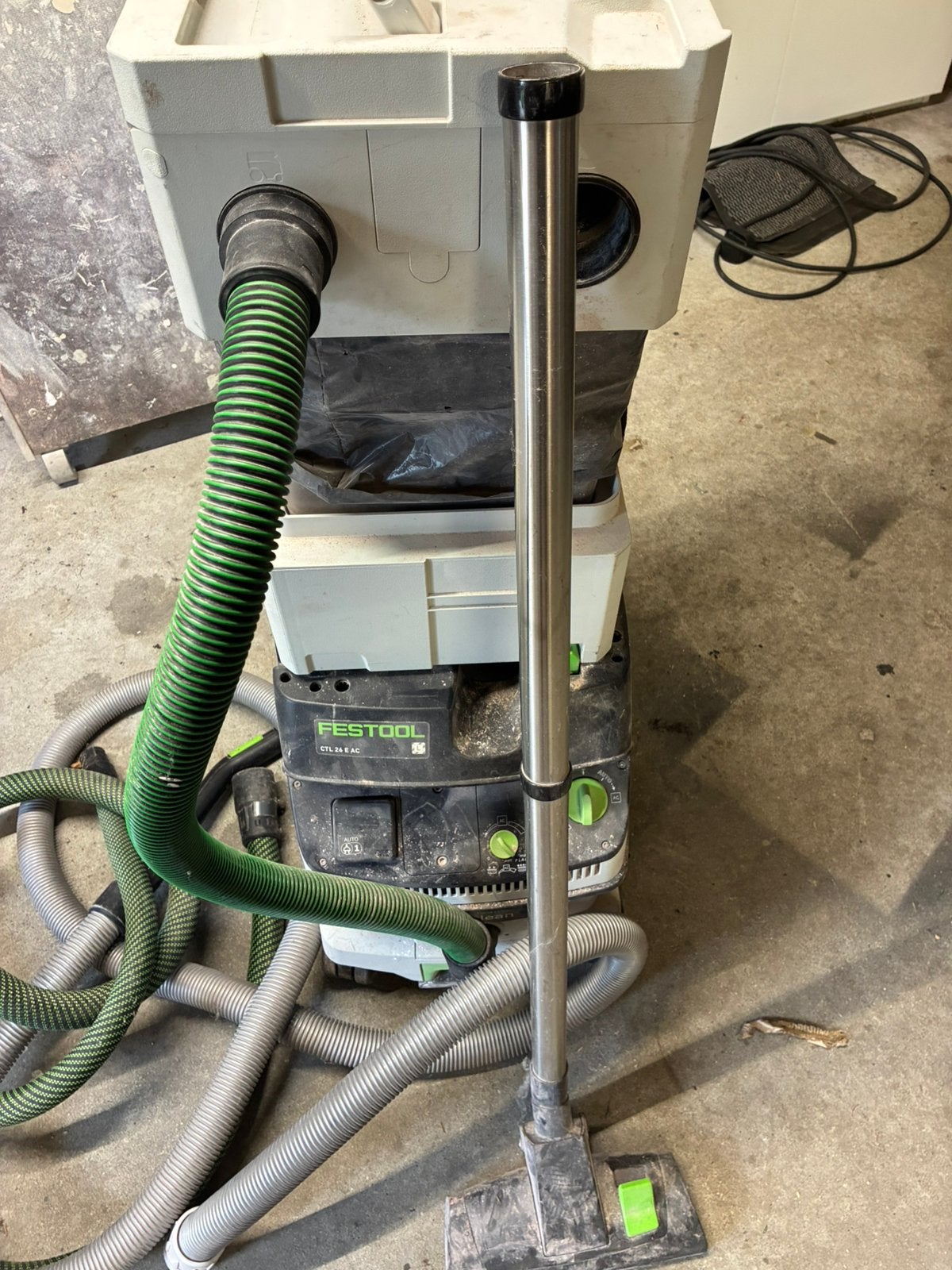 Festool industriële stofzuiger, Ophalen, Overige merken, Inclusief accessoires, Zo goed als nieuw