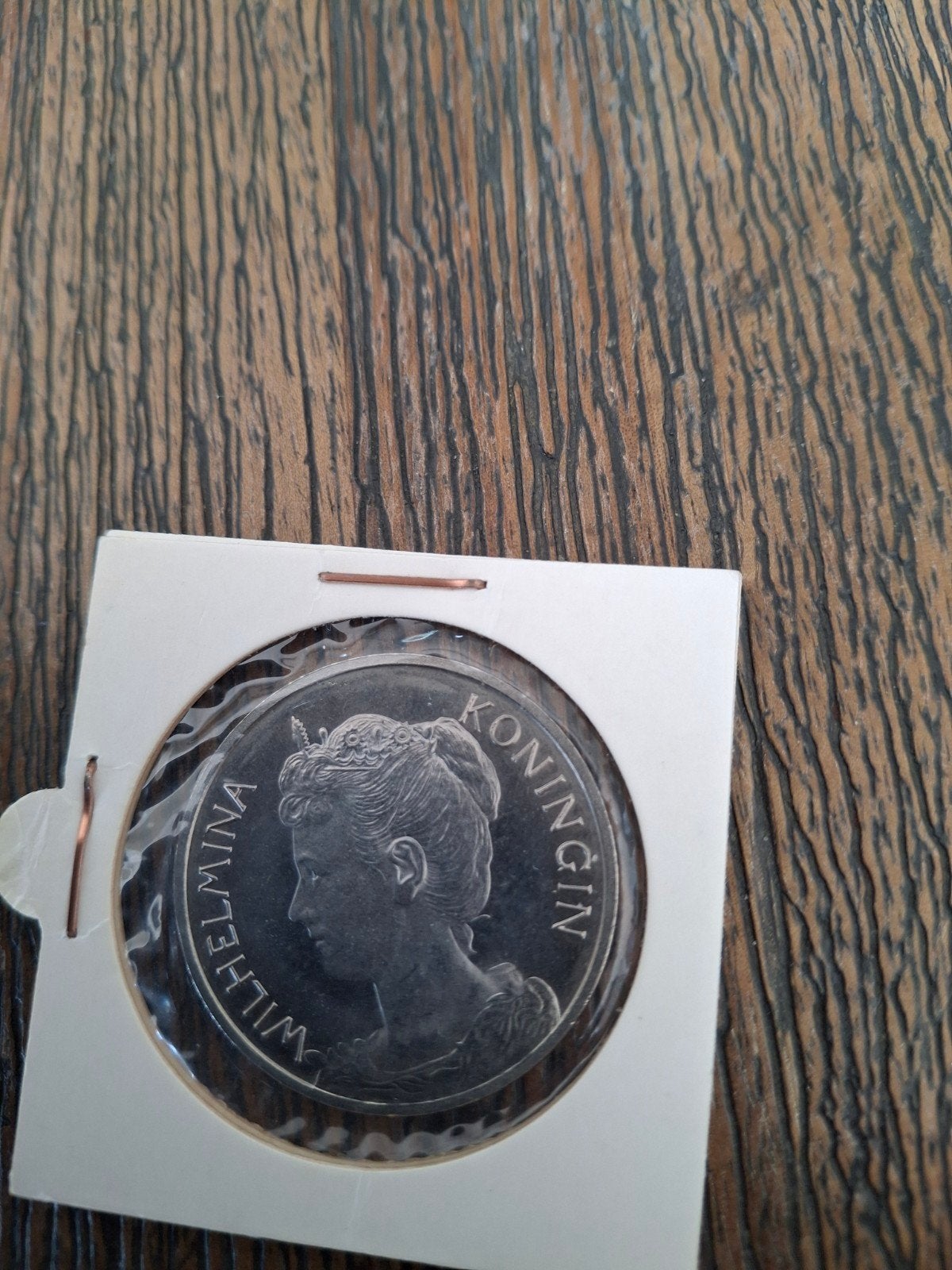 Herdenkingsmunt Koningin Wilhelmina Rabobank 100 jaar, Postzegels en Munten, Munten | Nederland, Ophalen of Verzenden, Koningin Wilhelmina