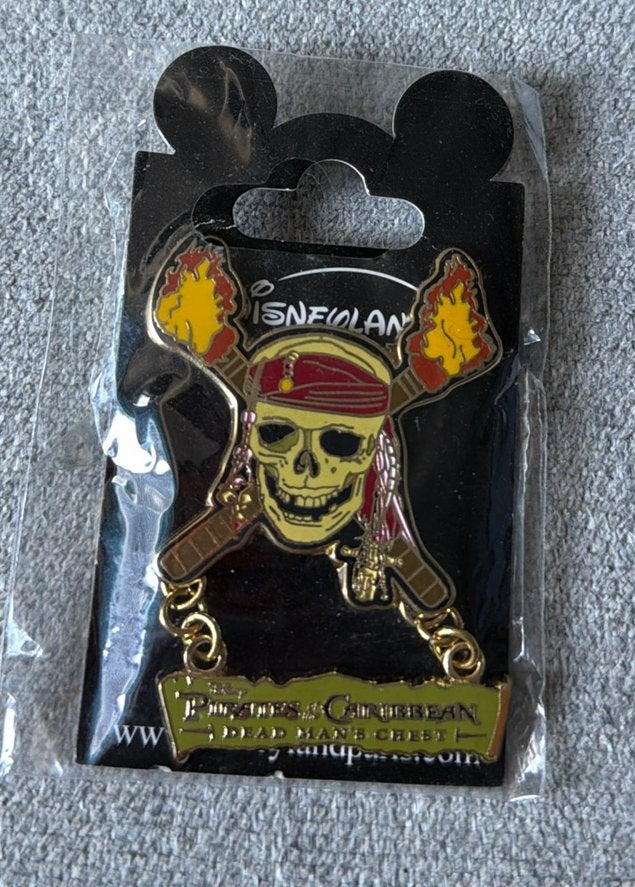 Disneyland Paris Pirates of the Caribbean pin, Ophalen of Verzenden, Overige figuren, Nieuw