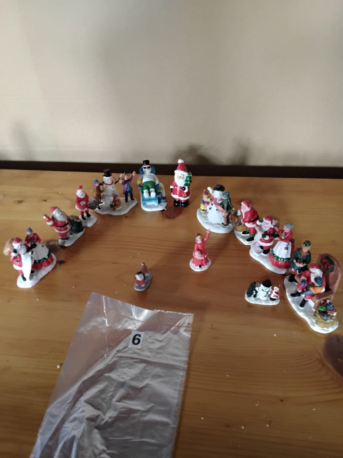 Grote Kerstverzameling: Figuren, Bomen & Diverse Zakjes, Ophalen, Gebruikt